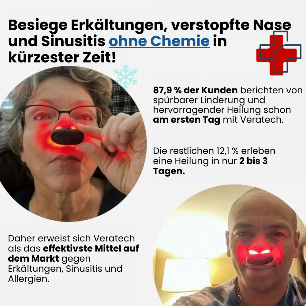 Ensemble complet de lumière Nasenfrei pour sinus