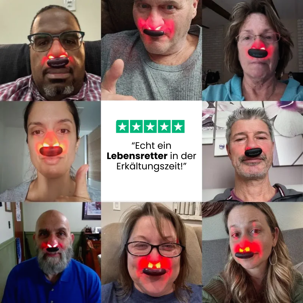 Ensemble complet de lumière Nasenfrei pour sinus